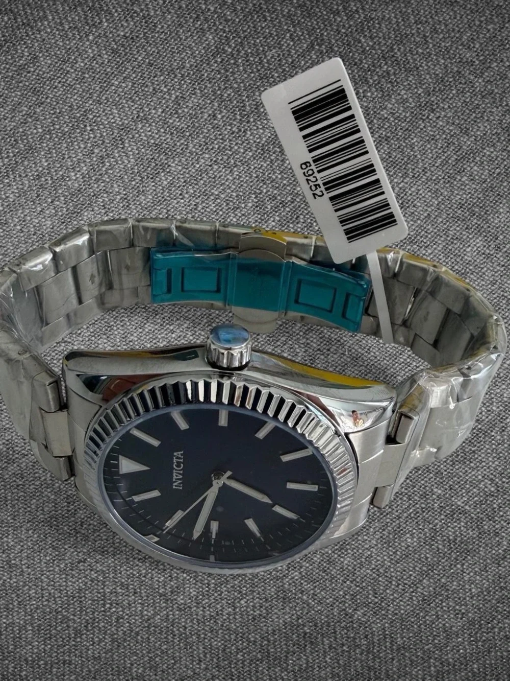 Invicta Celestial Langdon Men’s Blue Dial Stainless Steel Watch